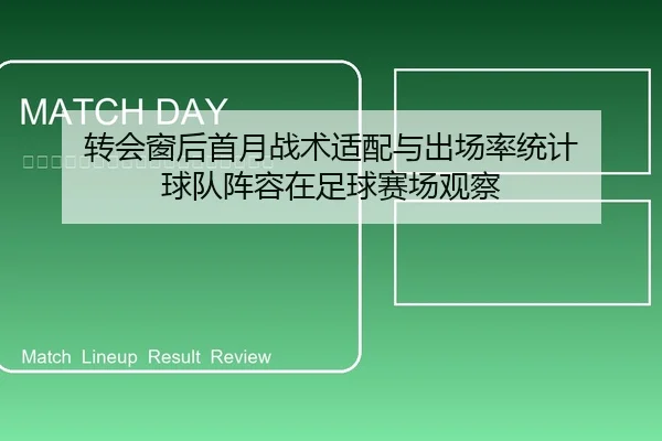 转会窗后首月战术适配与出场率统计 球队阵容在足球赛场观察